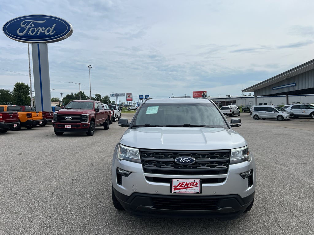 Used 2018 Ford Explorer XLT with VIN 1FM5K8D89JGA16555 for sale in Marshalltown, IA